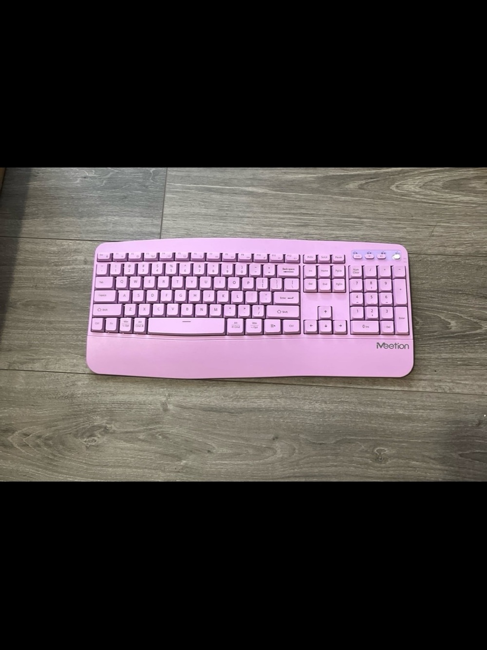 Light Purple Meetion Keyboard ONLY